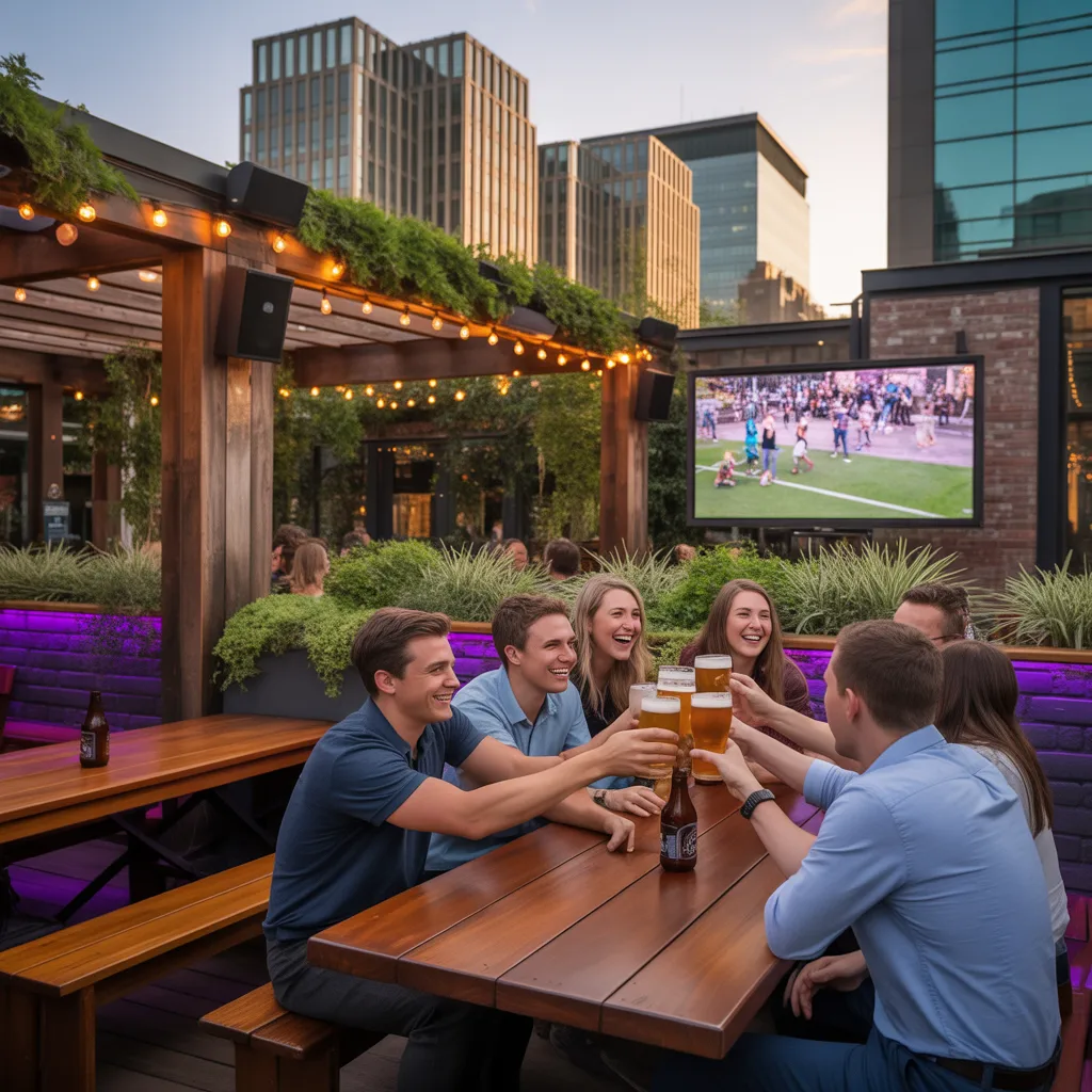 Outdoor Audio Installation