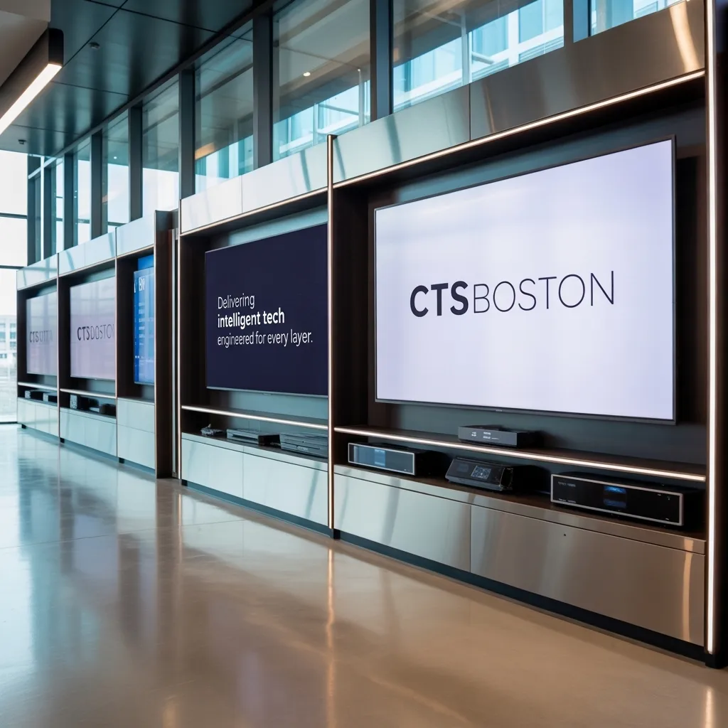 commercial audio visual installation