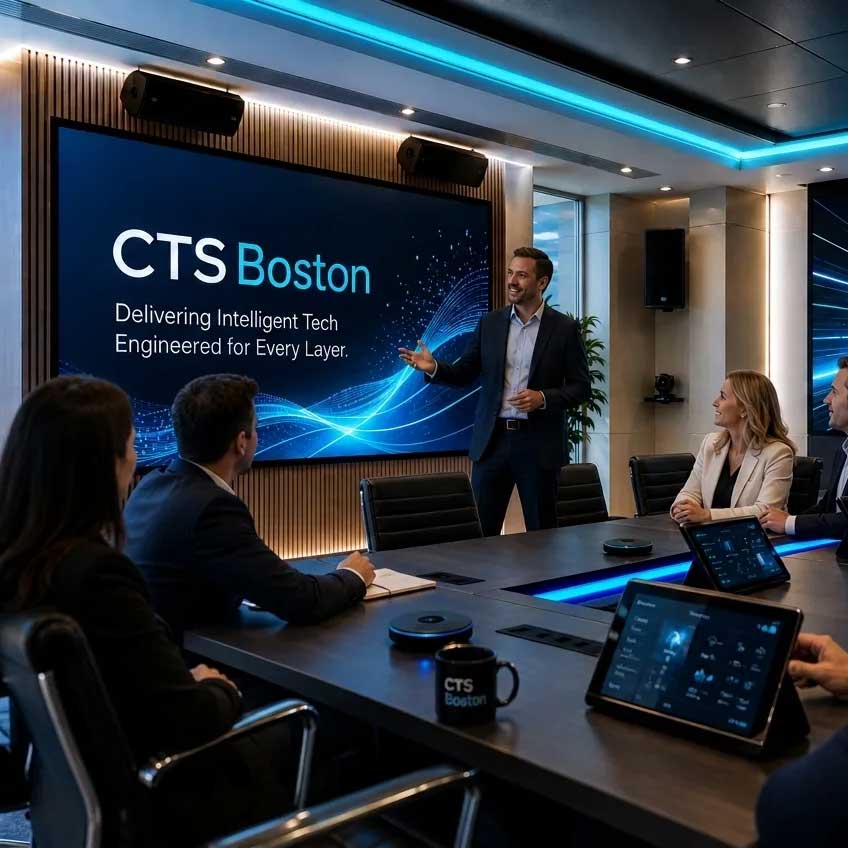 conference room audio visual installation