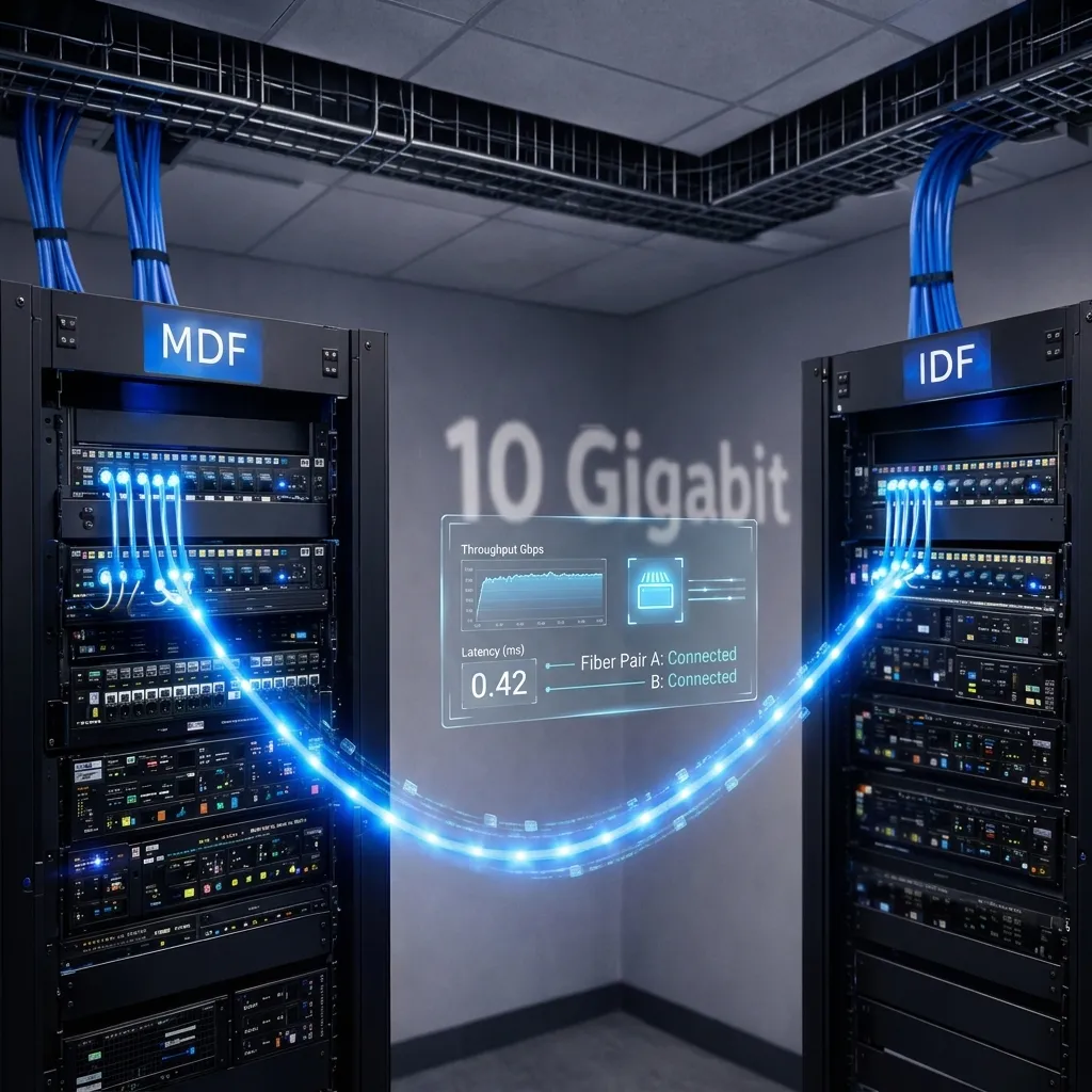 fiber backbone cabling