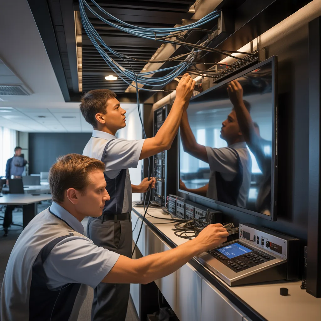 Commercial AV support