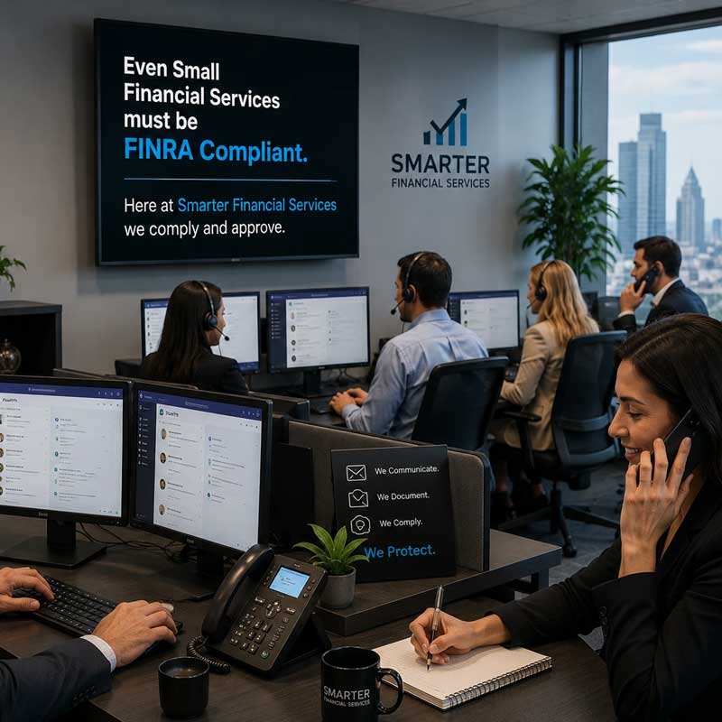 FINRA Compliant Phone System