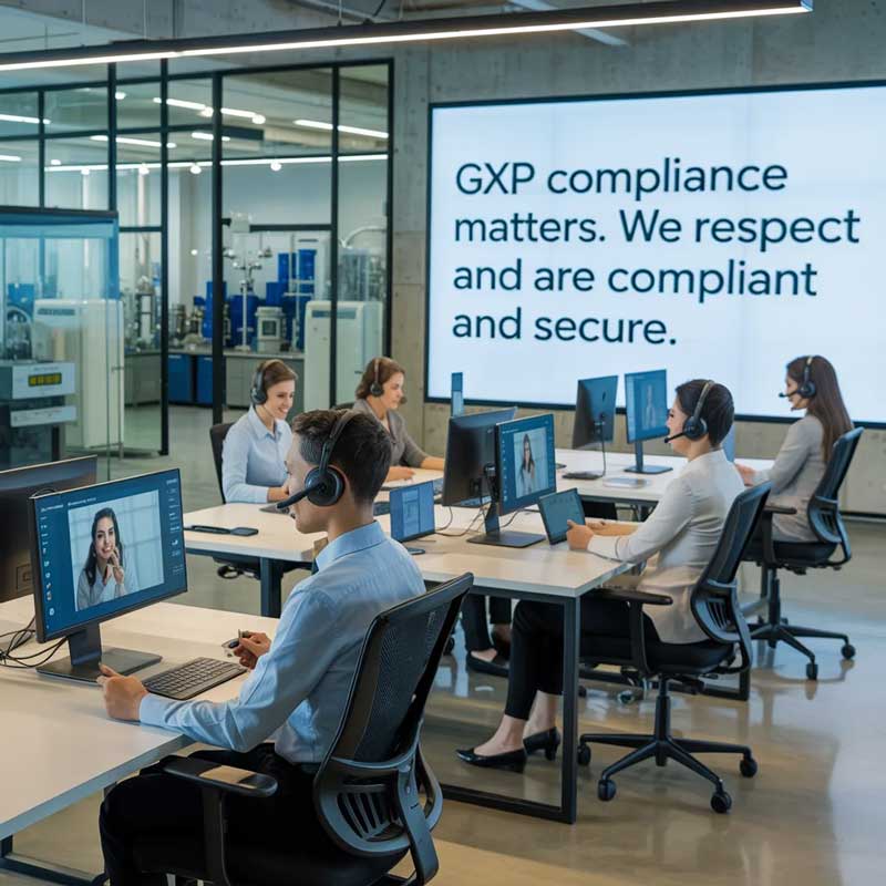 GxP Compliant Phone System