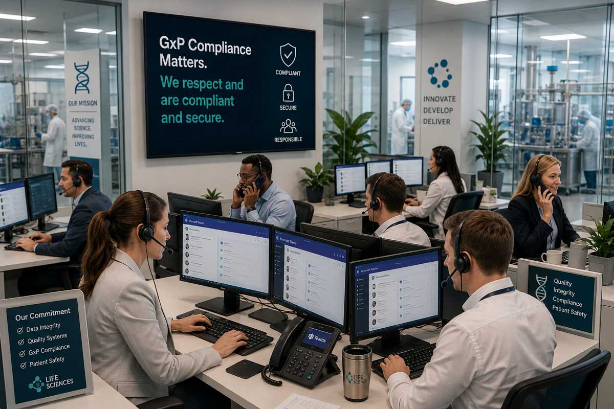 GxP Compliant Phone System