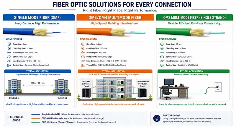 fiber optic cable installation infographic