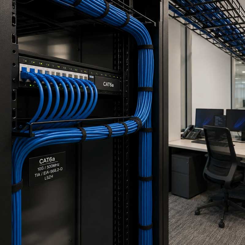 commercial office cabling