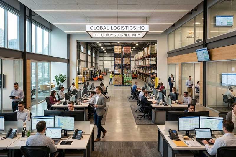 logistics center av
