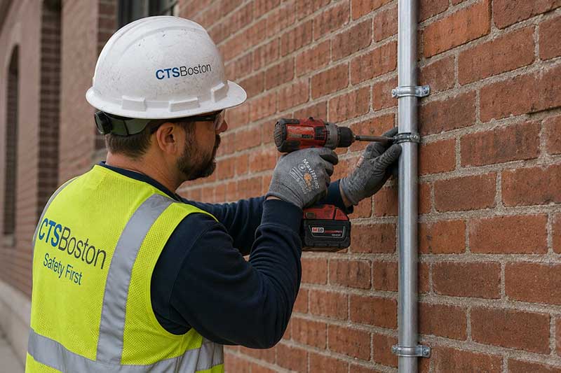 outdoor data wiring