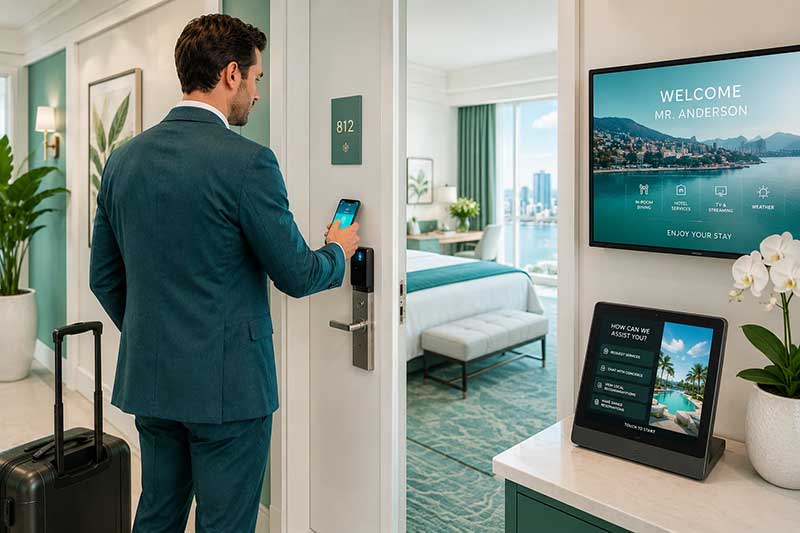restaurant av integration