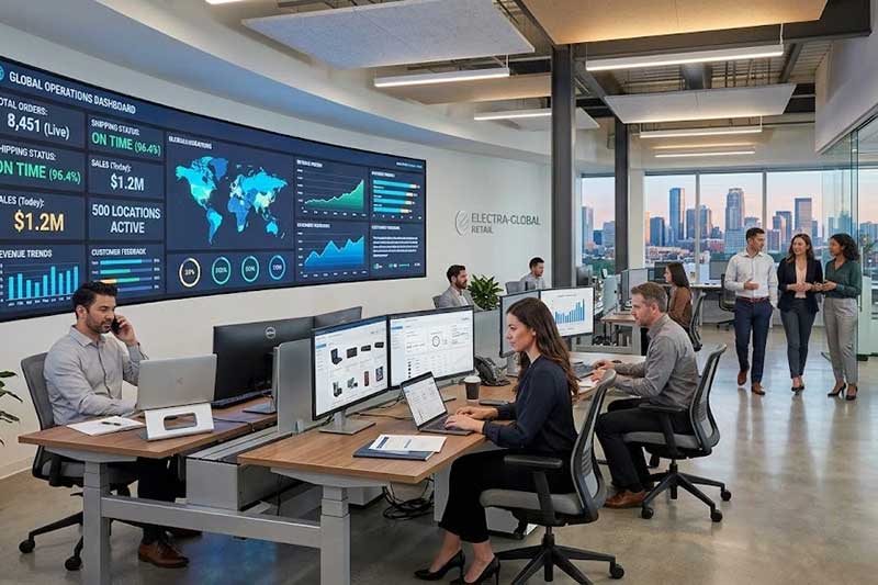 retail av and digital signage